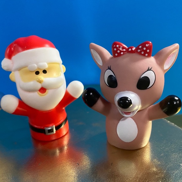 RUDOLPH THE RED NOSED REINDEER 2019 HOLIDAY FINGER PUPPETS 5 - Picture 4 of 11